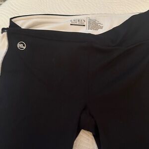 Lauren Ralph Lauren Black Leggings…Large, 2 pair